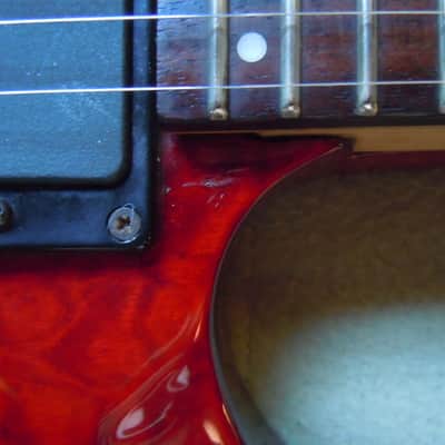 ESP LTD MH-100QMNT With EMG Pickups/ SPC Mid Boost image 9