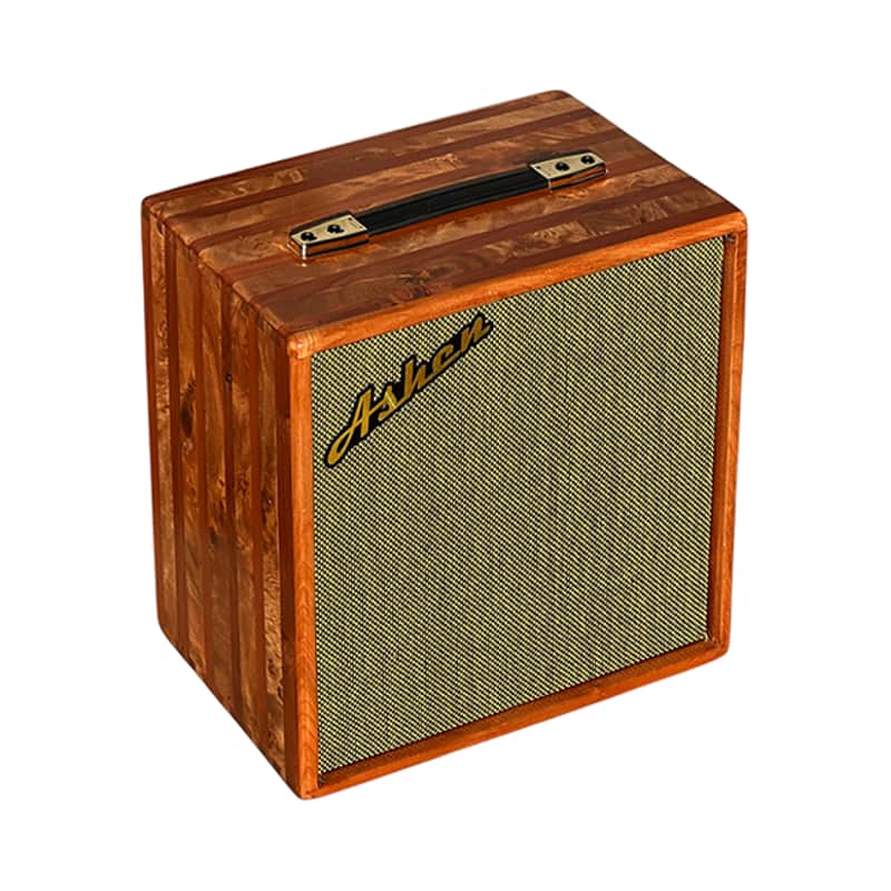 Unique Ashen 112 Custom Guitar Speaker Cabinet Redwood (empty) image 1