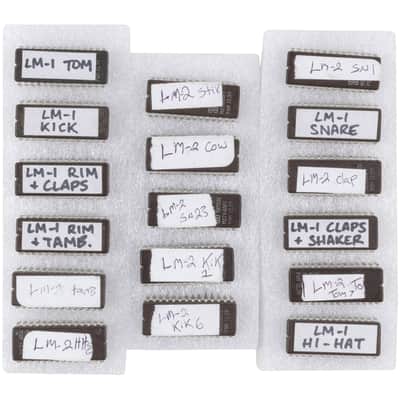 Oberheim DMX (Linn Drum) EPROM set [USED]