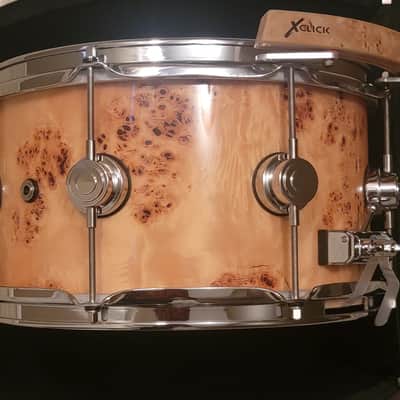 DW 7x13 Collector's Maple VLT Mapa Burl Snare Drum - SO#1119665 image 3