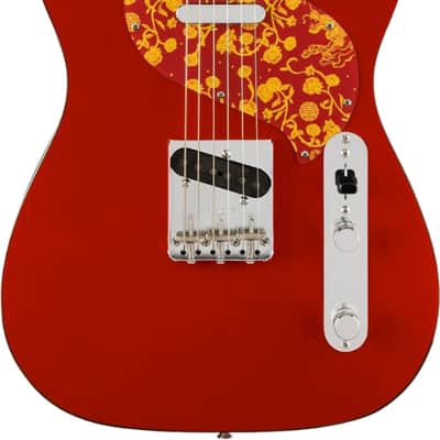 Fender Raphael Saadiq Signature Telecaster Limited Edition Electric Guitar, Rosewood Fingerboard, Dark Metallic Red image 1