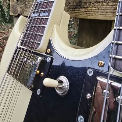 Ibanez 2402DX-WH Double Cutaway Double Neck 1974 - 1977 - White Bild 23