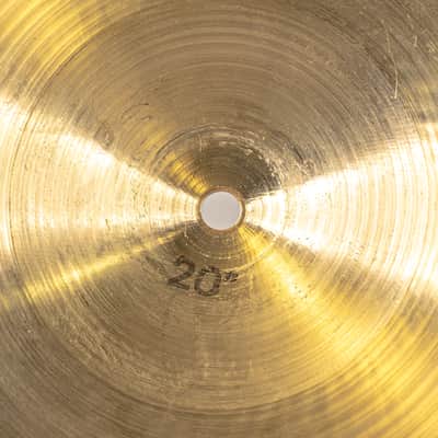 Vintage Paiste Formula 602 Ride Cymbal - Bright Mellow Medium - 20" - 2400g image 8