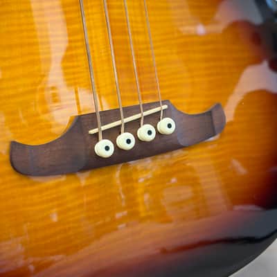 Fender FA-450CE Acoustic Bass - Laurel Fingerboard, 3-Color Sunburst, Used image 4
