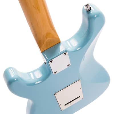 Vintage V6 ReIssued Electric Guitar ~ Laguna Blue image 3