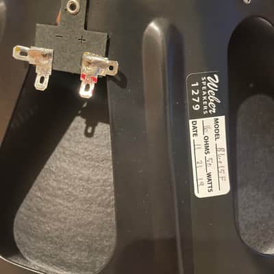 Weber Blue15F 16ohm 50 watts 2019 - Black image 3