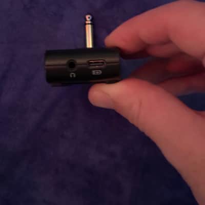 Fender Mustang Micro Plus Guitar Headphone Amp 2024 - Present - Black image 5