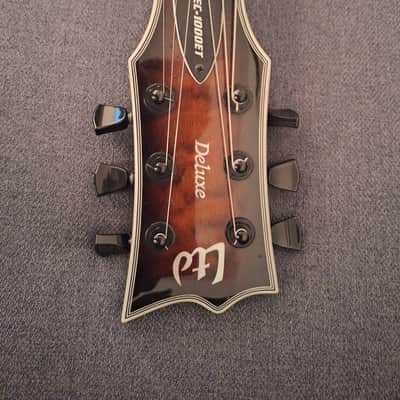ESP LTD EC-1000 Evertune FM 2018 - Present - Dark Brown Sunburst image 2