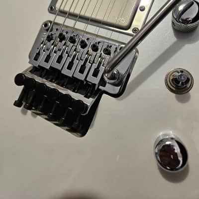 Jackson USA Custom Shop Snow Blind Soloist 2007 Snow White Pearl w/ Hardshell Case image 11