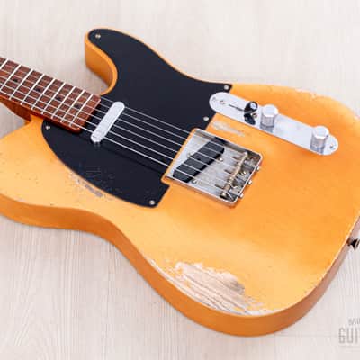 2024 Fender Custom Shop Masterbuilt Andy Hicks '51 Nocaster Telecaster Butterscotch Relic, Mint w/ Case, Tags, CoA image 9