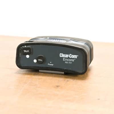 Clear-Com RS-701 Single-Channel Intercom Beltpack CG012TX image 1