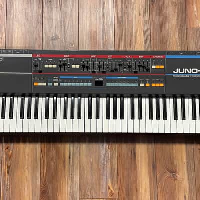 Roland Juno-106 61-Key Programmable Polyphonic Synthesizer 1984 - 1985 - Black