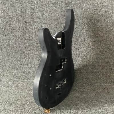 Black Basswood Left Handed Bass Body DIY Project image 6