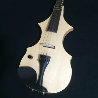 leigh violin. 4/4 electric with frets.  fretted electric. image 7