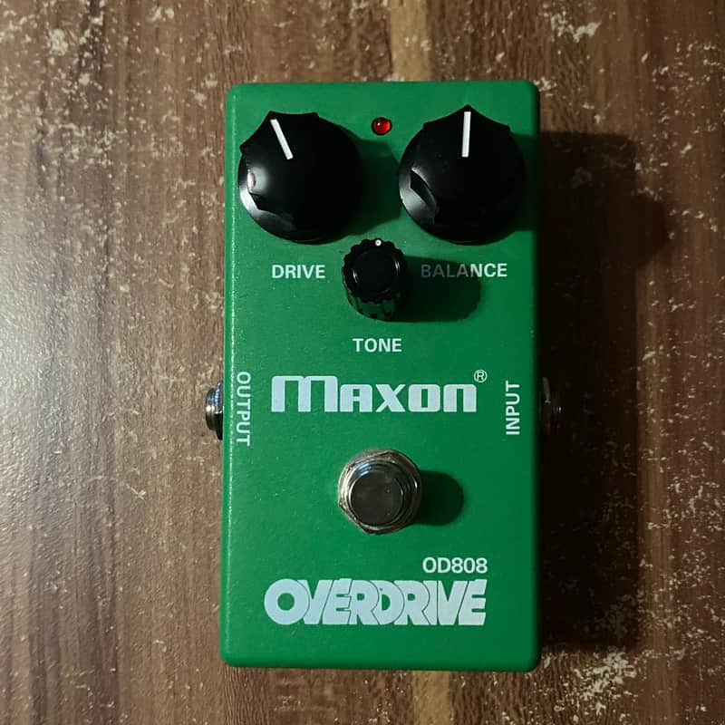 Maxon OD-808 Overdrive 2010s - Green image 1