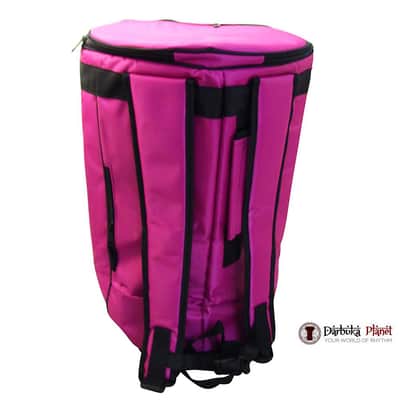 ZAZA - Professional Colorful Doumbek/Darbuka ClassicSize - Bag Carry Case - Premium Nylon Fabric Gig-bag - Brown image 7