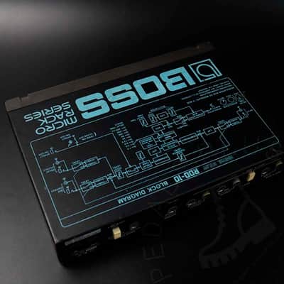 Boss RDD-10 Micro Rack Series Digital Delay 1985 - 1991 - Black image 3