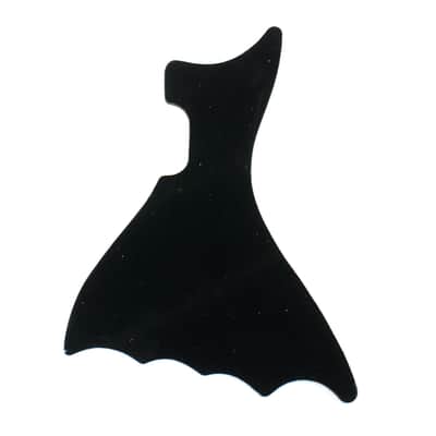 Custom Guitar Pickguard For Harmony Stratotone Mercury H47 H48, 1-ply Black Blank
