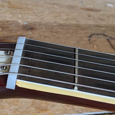 Harmony Rocket Vintage 1969 Red 335 Style Double Cutaway image 8