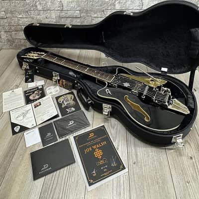 Duesenberg #DAC-JW-BK - Alliance Series Joe Walsh Black Electric Guitar with Case image 2