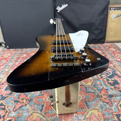 Greco TB75 Thunderbird Bass Fujigen Gibson Pickups Flatwounds 1988 - MOD image 13