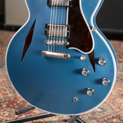 Gibson Custom Shop 1959 ES-355 Diamond Semi-Hollow VOS Electric Guitar - Pelham Blue with Hardshell Case image 4