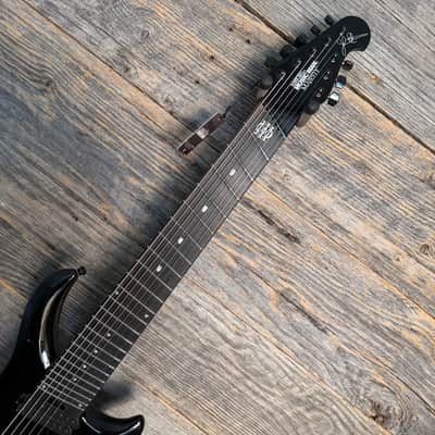 Ernie Ball Music Man Majesty 8 8-String Electric Guitar - Dark Side w/Ebony FB image 3