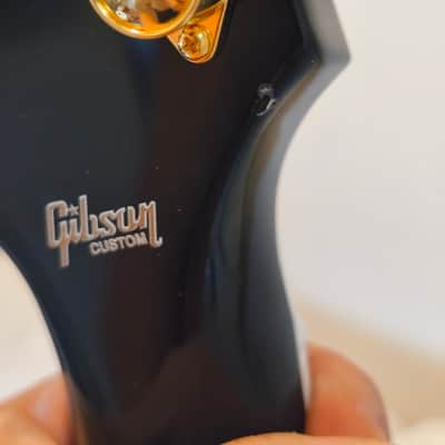 Gibson Les Paul Custom Ebony 2024 imagen 7