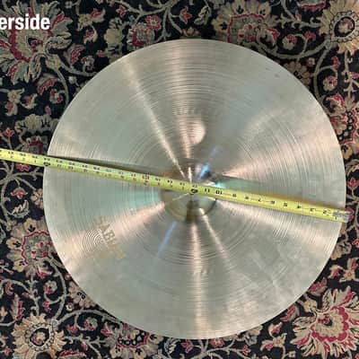 Rare Sabian Paragon Neil Peart 24" Factory Prototype Heavy Ride Cymbal - 3784g image 10