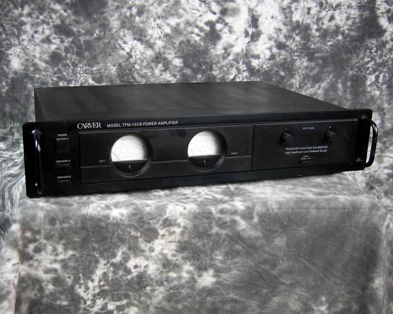VG used Carver TFM-15CB 2-channel 100W power amp Bild 1