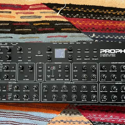 Dave Smith Instruments Prophet Rev2 Desktop 8-Voice Polyphonic Synthesizer 2017 - 2018 - Black image 1