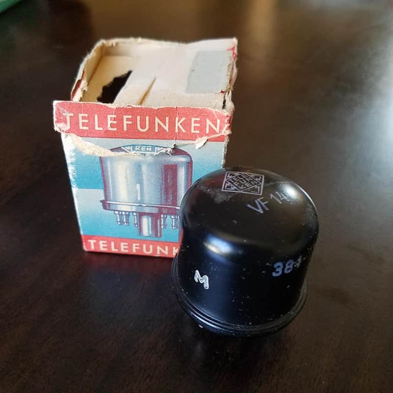 Telefunken VF14M Microphone Grade Tube for U 47 / U 48 image 1