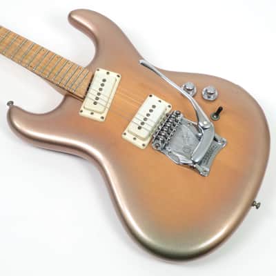 1988 Mosrite M88 - Goldburst Finish - Maple Cap Neck - Semi Mosley Signature - Original Case image 7