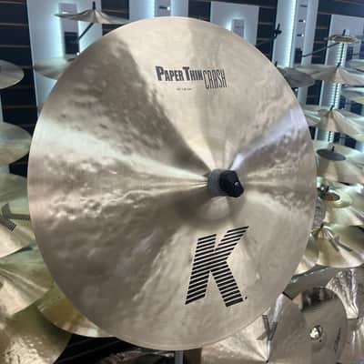 ZILDJIAN K2818 18" K ZILDJIAN PAPER THIN CRASH CYMBAL 1150g - FLOOR DEMO image 2