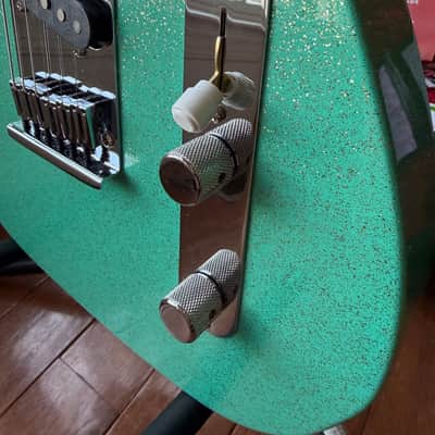 2025 Fender Custom Shop Telecaster W25 Custom Deluxe Limited Edition NOS - Seafoam Green Sparkle image 7