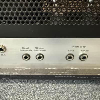 Supro 1932RH Royale 50-Watt Guitar Amp Head 2022 - Present - Black Scandia- Excellent shape! image 11