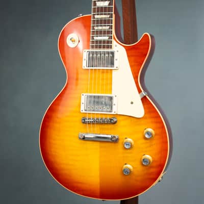 Gibson Custom 1960 Les Paul Reissue VOS w/Case - Tangerine Burst - Preowned image 4