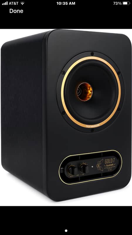 Tannoy GOLD 7 Dual-Concentric 6.5" Powered Studio Monitor (pair) image 1
