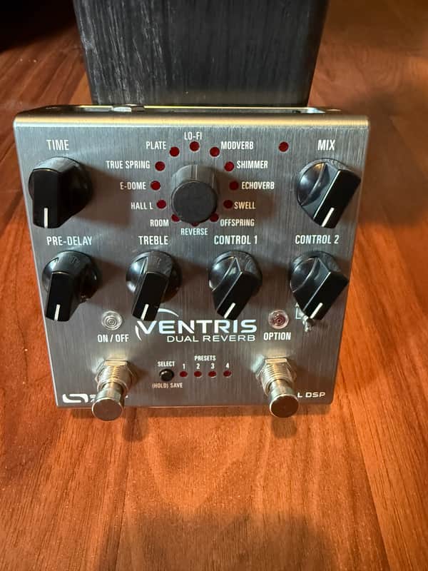 Source Audio SA262 Ventris Dual Reverb 2010s - Brushed Anodized Aluminum image 1