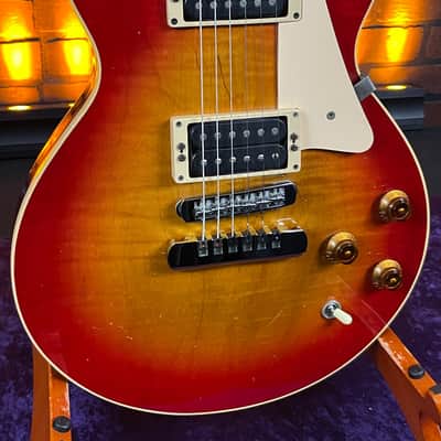 1988 Heritage H170 Cherry Sunburst Curly Maple Top Electric Guitar w/ Hard Case - Kalamazoo MI image 2