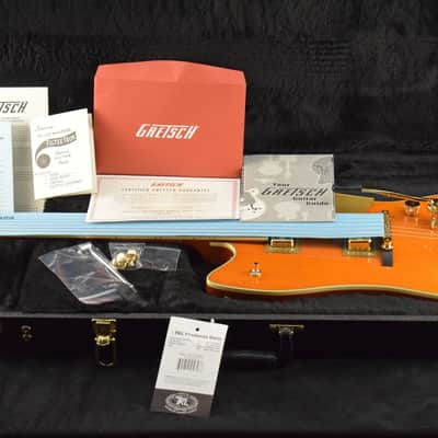 Gretsch G6199TW Billy-Bo Jupiter Thunderbird Western Orange Fuller's Exclusive image 12