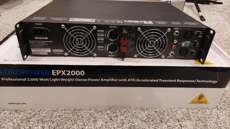 Behringer EUROPOWER EPX2000 | Reverb