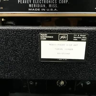 Peavey Pacer Guitar Amplifier - Consignment image 3
