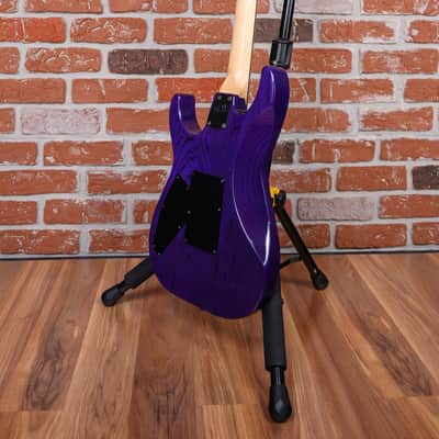 ESP The Mirage See-Thru Purple 1995 w/Hardshell Case image 8