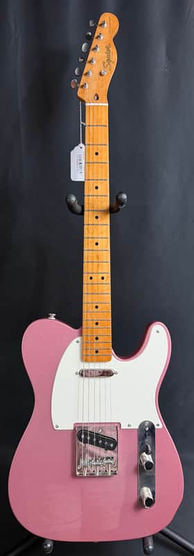 Squier FSR Classic Vibe 50's Telecaster Electric Guitar Burgundy Mist Finish (763) image 1
