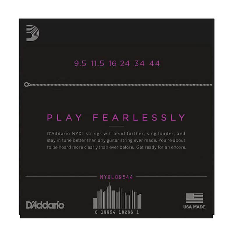 D'Addario NYXL09544 Nickel Wound Electric Guitar Strings, Super Light Plus Gauge image 2