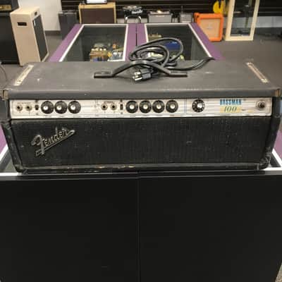 Fender Bassman 100 2-Channel 100-Watt Guitar Amp Head 1972 - 1976 - Silverface image 1