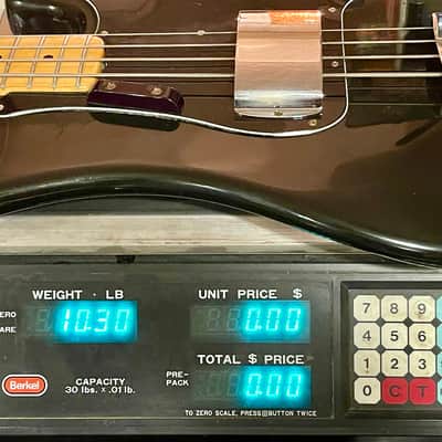 Fender Precision Bass 1979 1981 - Black 100% original clean! image 23