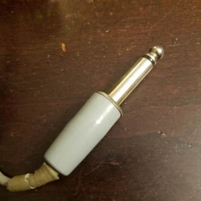 Webcor Weird Japan Harp Mic Desk? 1960s Chrome and Grey Hammered Paint image 5