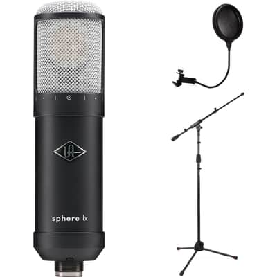Universal Audio Sphere LX Modeling Microphone System with Mic Stand and Pop Filter image 1